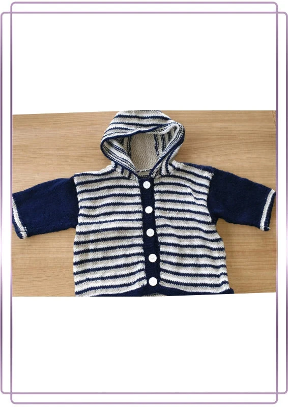Gilet sweat Handmade 18-24 mois